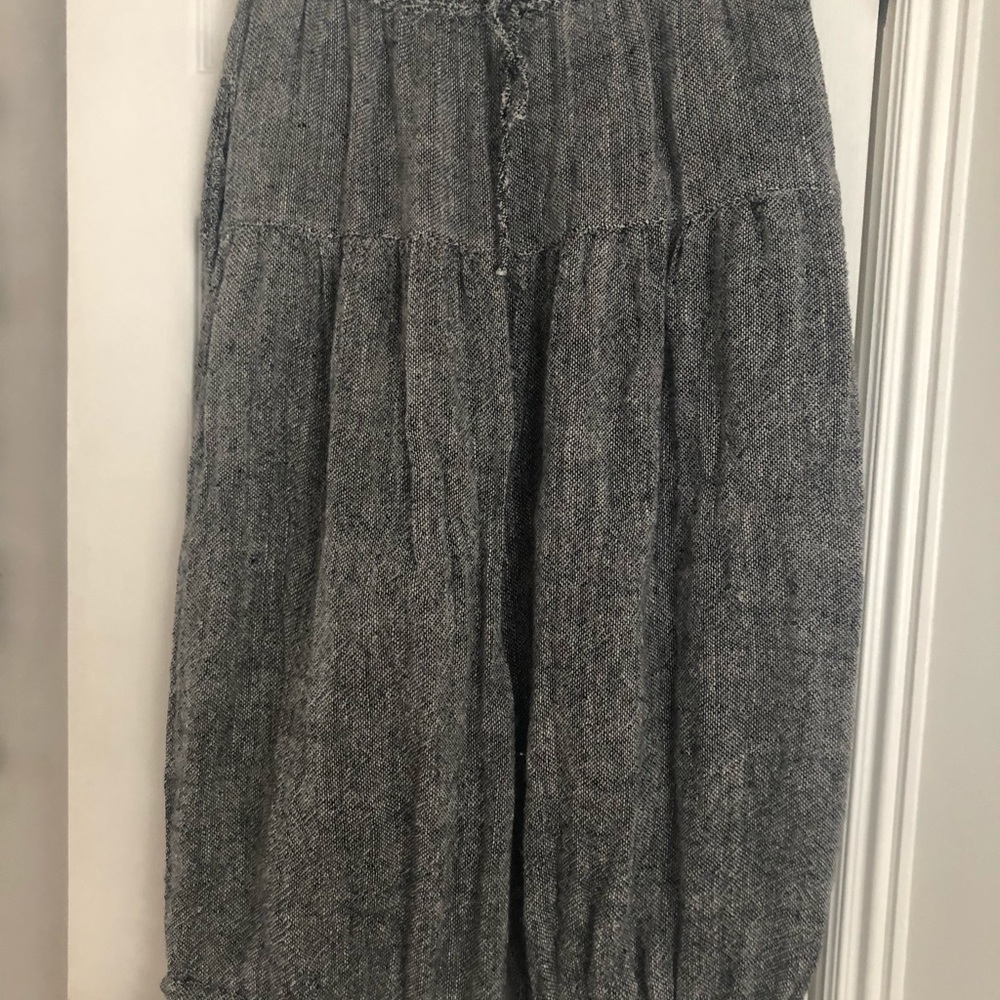 Paper Lace Linen Pants